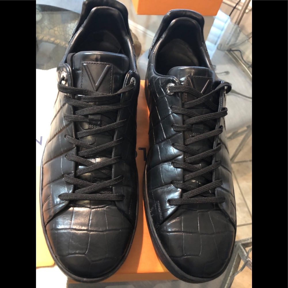 Black Men Louis Vuitton Sneakers